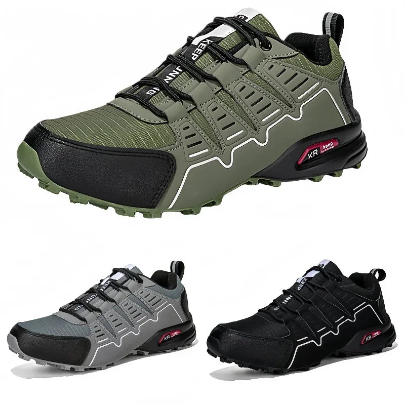 Sapatos de Ciclismo Sem Fecho para Homem, Sapatos de Caminhada Antiderrapantes para Montanha e Todo-o-Terreno, Sapatos Desportivos Respiráveis, Sapatos de Ciclismo de Estrada