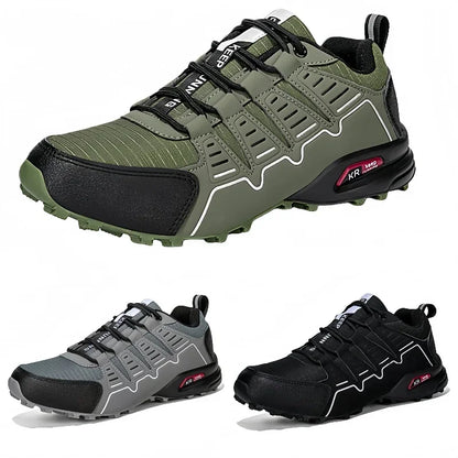 Sapatos de Ciclismo Sem Fecho para Homem, Sapatos de Caminhada Antiderrapantes para Montanha e Todo-o-Terreno, Sapatos Desportivos Respiráveis, Sapatos de Ciclismo de Estrada