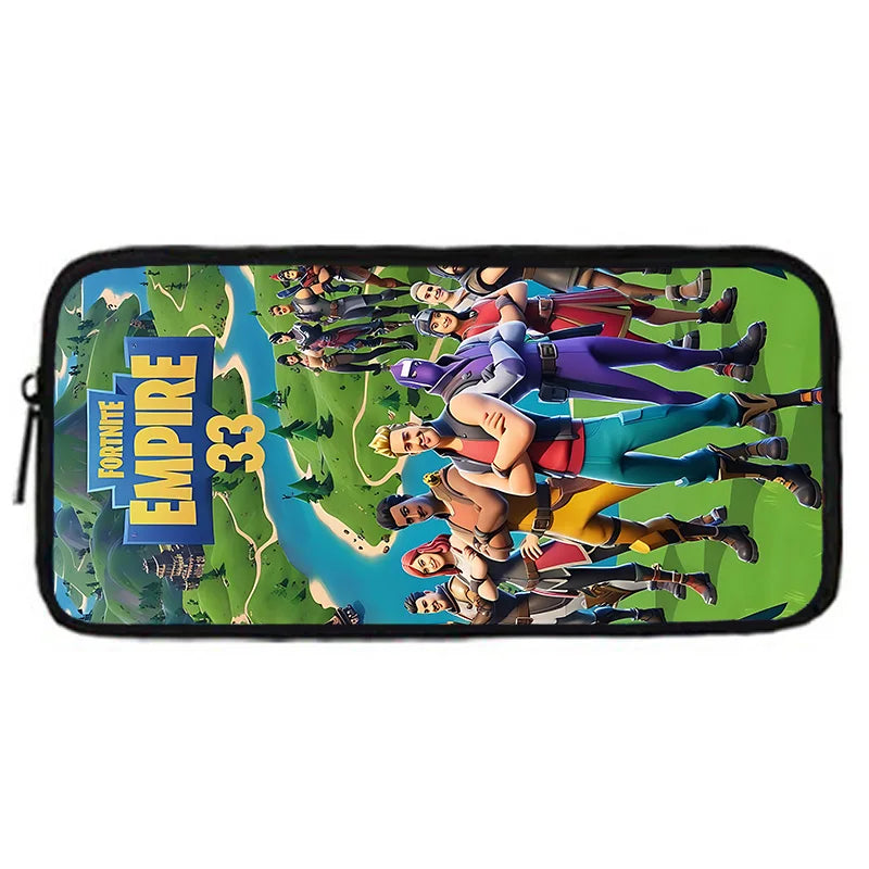 Classic Game FortniteS Child Backpacks Lunch Bag Pencil Case Pupil Large Capacity School Bags For Boy Girl Best Gift