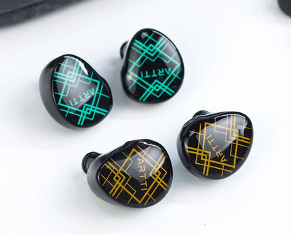 ARTTI T10 Planar Driver In-Ear HiFi Earphones, Wired IEM Monitors with 14.2mm Planar Driver, Detachable 0.78mm 2-Pin Cable, 3.5mm/4.4mm Audiophile Earbuds