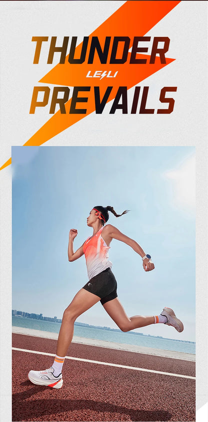 QIAODAN TG1.0 Women’s Marathon Running Shoes 2026 New Platform Racing Shock Absorption Soft Long Distance Sneakers QDB022253285