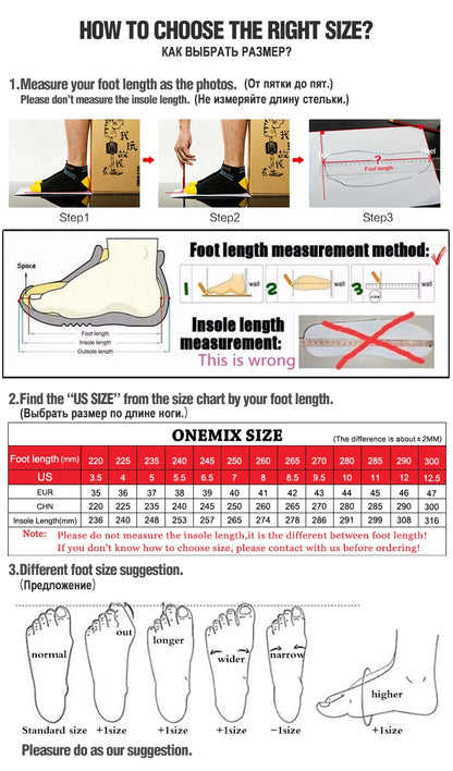 ONEMIX new jogging running shoes for women and men, light sneakers, road shoes, wear-resistant fashion sports shoes for fitness