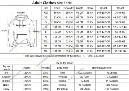 Autumn New Sweatshirt T-shirt  Fortnite 3D Digital Printing Loose Comfortable Hooded Pullover