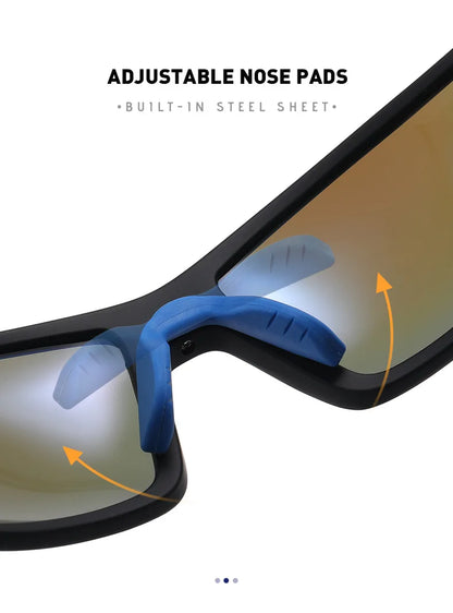 0 -0.5 -0.75 To -5.0 Sport Driving Anti-Glare Nearsighted Sunglasses With Diopters Night Vision Lenses Prescription Sun Glasses