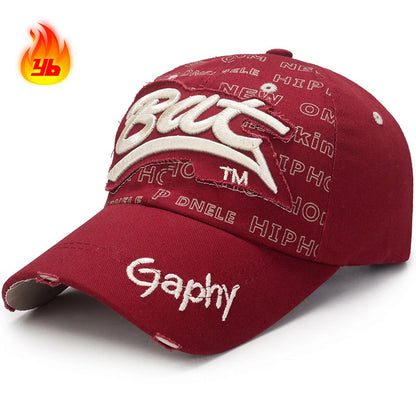 3D Letter Embroidery Patch Cotton Baseball Cap Adjustable Back New Mens Womens Outdoor Casual Sport Sun Cap Trucker Caps Dad Hat