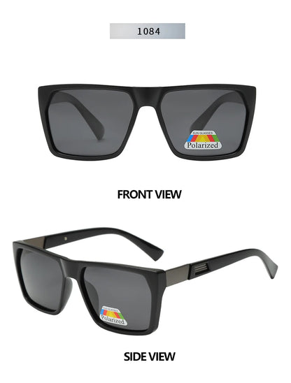 New Square Polarized Men Sunglasses Minimalist And Stylish Shades Suitable For Daily Use And Travel 1084