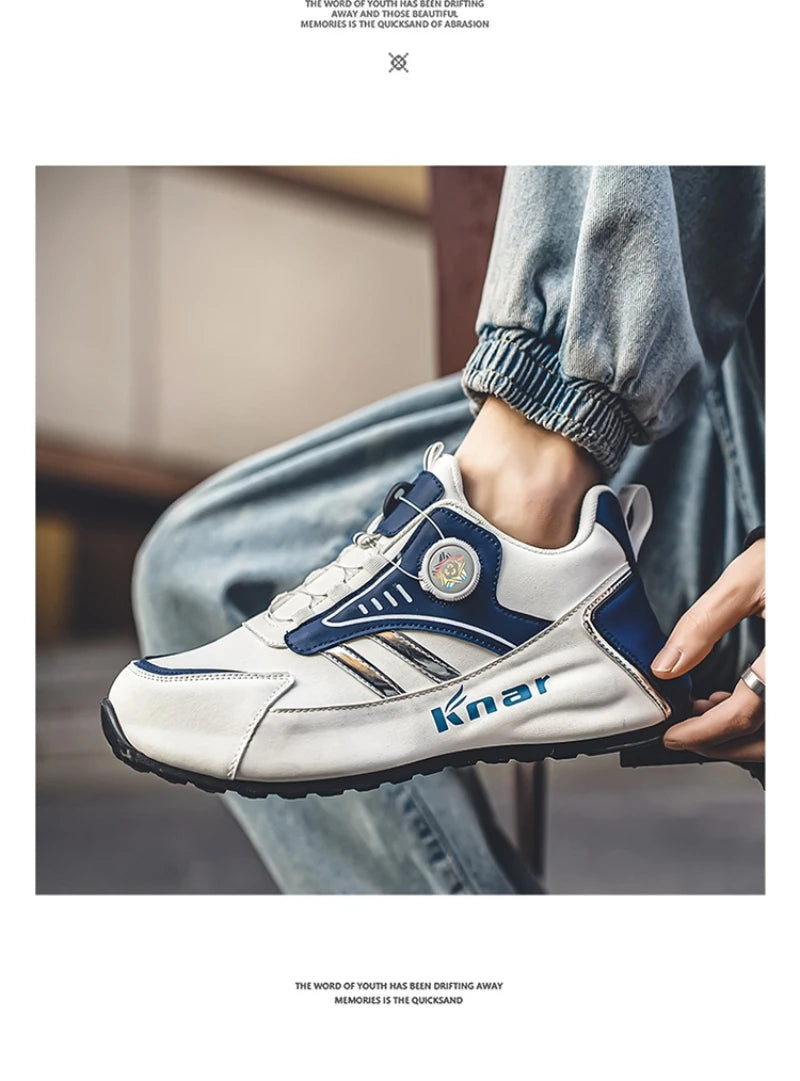 Pánské nové nízké ležérní tenisky v korejském stylu – univerzální „dad shoes“ s měkkou podrážkou, pohodlné a lehké boty na platformě pro každodenní nošení