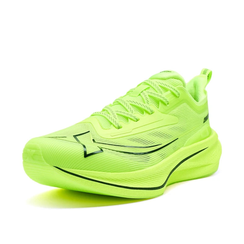 Xtep 2000KM 2.0 Running Shoes for Men, Summer Professional TPU Shock Absorption Sneakers (Suggest Half Size Down) 876219110043