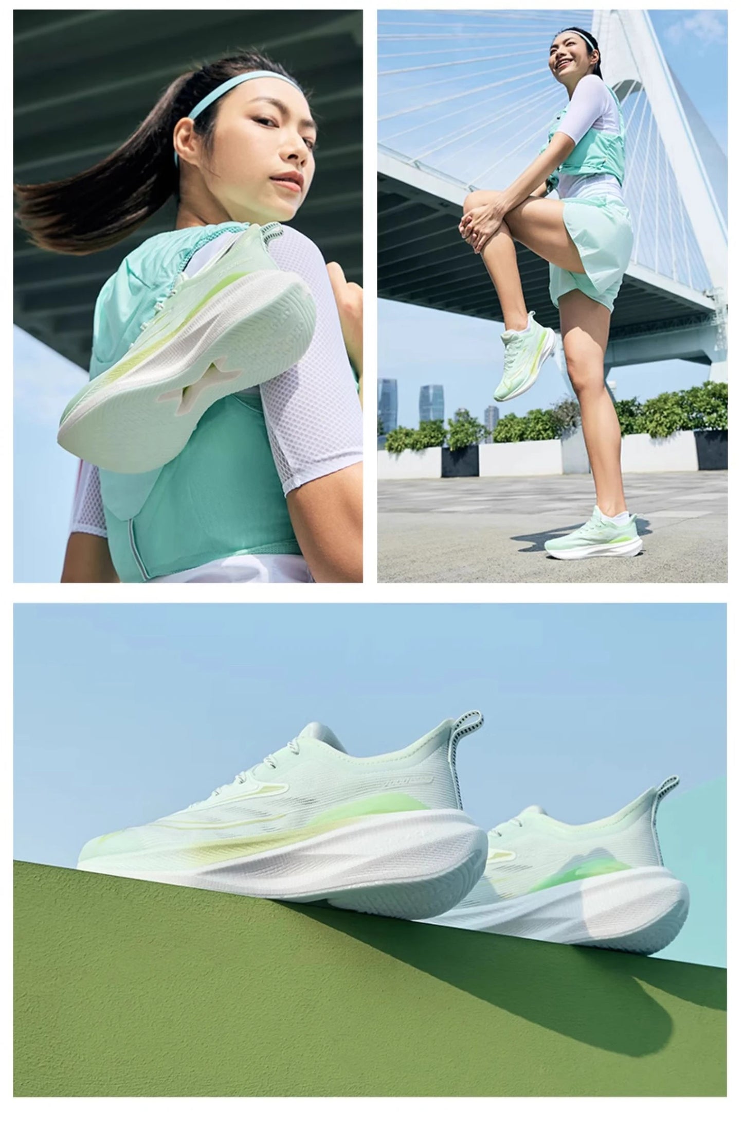 Xtep 2000KM 2.0 Running Shoes for Men, Summer Professional TPU Shock Absorption Sneakers (Suggest Half Size Down) 876219110043