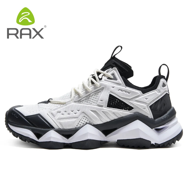 RAX Winter Men's and Women's Hiking Shoes Snow Boots Waterproof Leather Sports Shoes Super Warm Men's Outdoor Work Boots