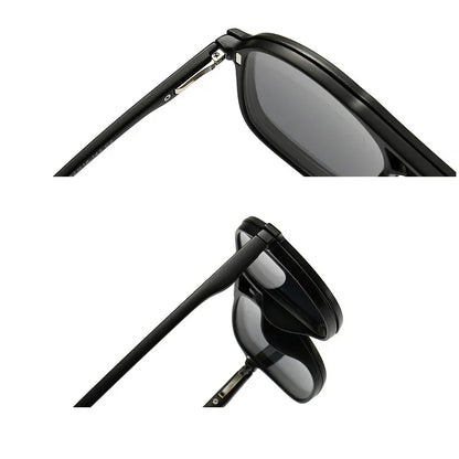 Ochelari de soare polarizați cu atracție magnetică oglindă, ochelari de ciclism 2 în 1 cu clemă, ochelari strălucitori pentru bărbați, ochelari cu ramă dublă pentru femei