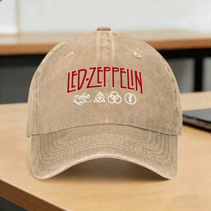 Baseball Cap 2026 Led Zeppelin Summer Y2k Retro Trucker Hat Women Men Custom DIY Hiking Fishing High Quality Snapback Cap