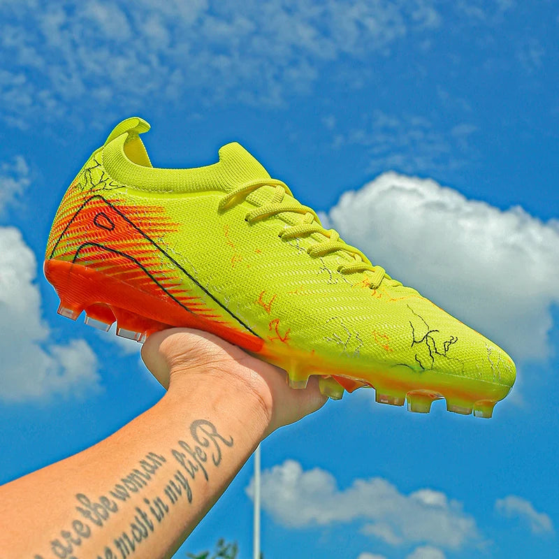 Nieuwe voetbalschoenen voor heren, FG Soccer Shoes voor training, groothandel, topkwaliteit noppenschoenen, antislip, dropshipping, uniseks volwassenen