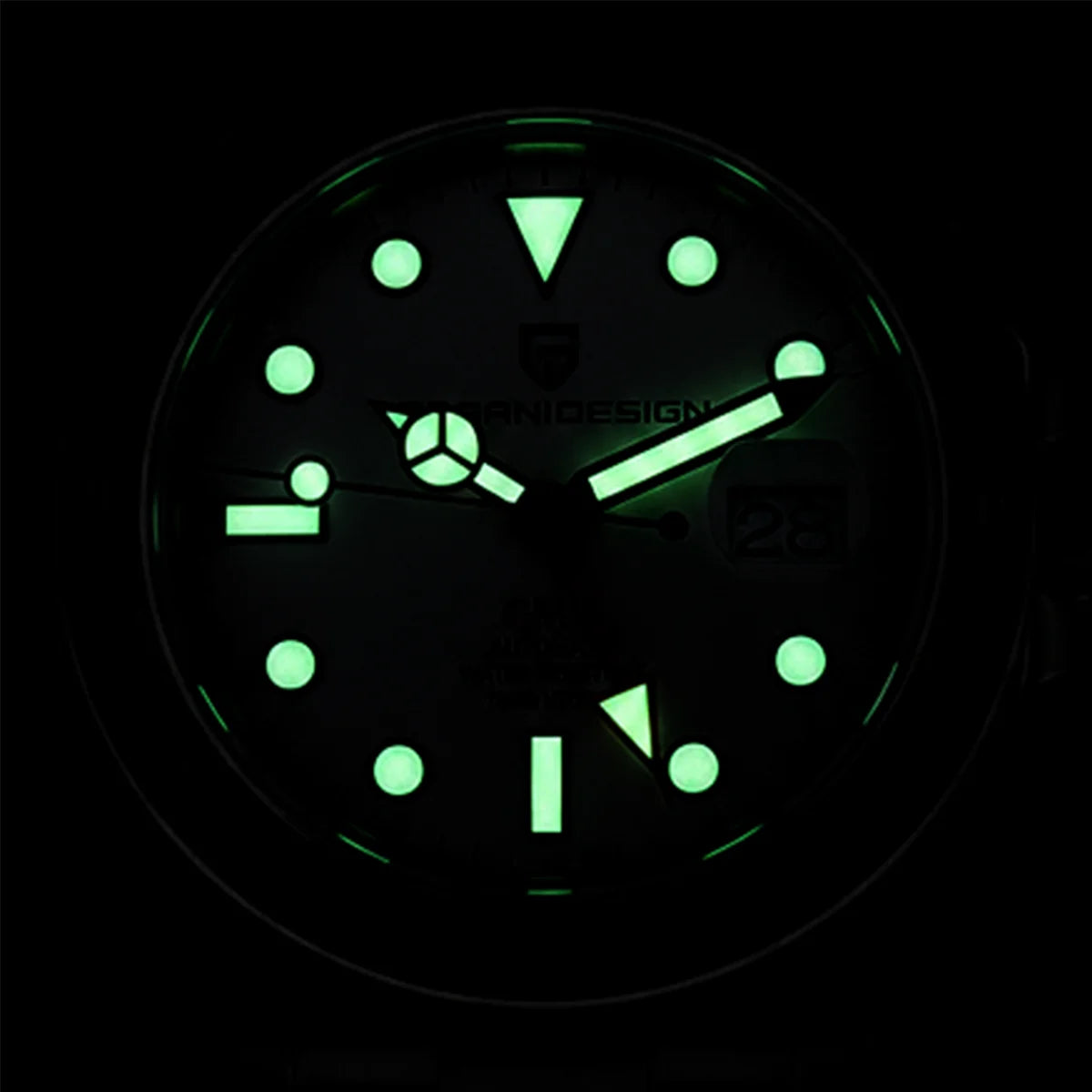 Pagani Design 2026 New Men's Diver Watch 42mm Sapphire Automatic Mechanical GMT Watch 100m Waterproof PD1682