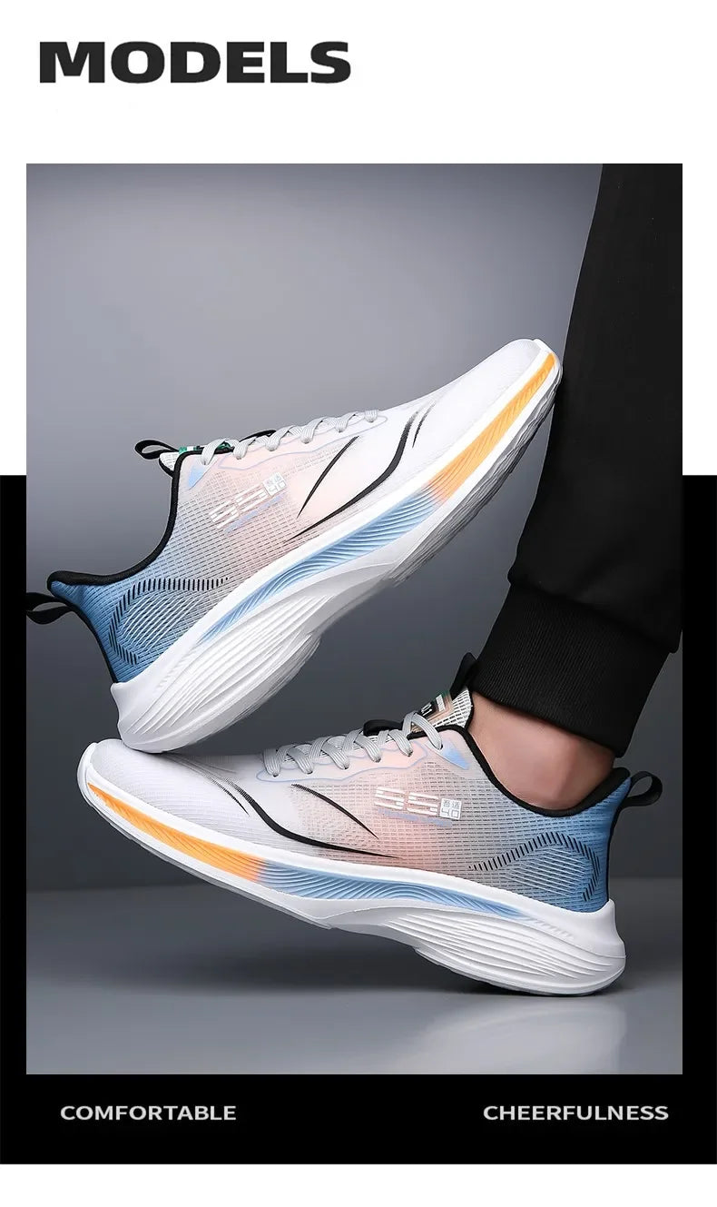 Carbon-Plate-Marathonschuhe für Herren – lässige Sneaker mit Luftpolsterung, luxuriös, komfortabel und leicht, Sportschuhe zum Laufen, Herren-Footwear