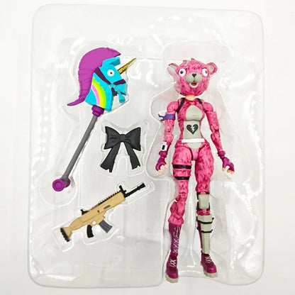 Game Fortnite Raptor Black Knight Skull Trooper Premium Cuddle Team Leader MogulMaster Action Figure Room Decoration Toys Gift