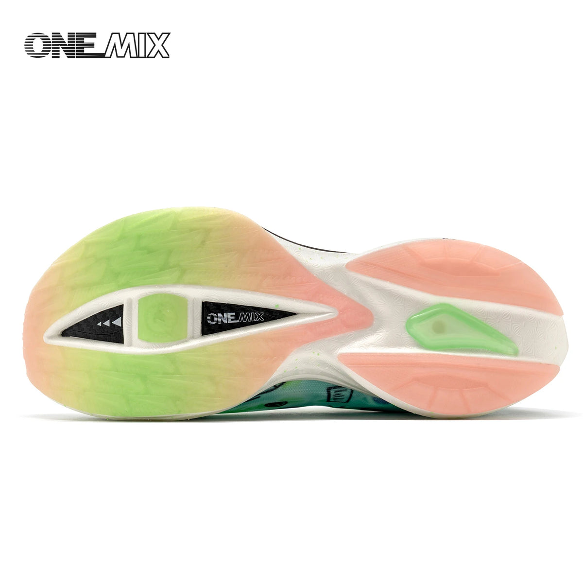 ONEMIX Nové nylonové běžecké boty s karbonovou deskou pro maraton a závody – tlumící nárazy, profesionální stabilní opora, ultralehké tenisky s odrazem