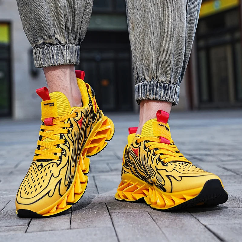 Chaussure Homme Chaussures de course respirantes pour hommes, baskets décontractées pour hommes, chaussures de tennis pour hommes, entraîneur de course, mocassins à la mode, luxe