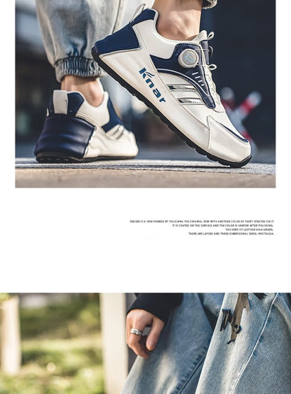 Pánské nové nízké ležérní tenisky v korejském stylu – univerzální „dad shoes“ s měkkou podrážkou, pohodlné a lehké boty na platformě pro každodenní nošení