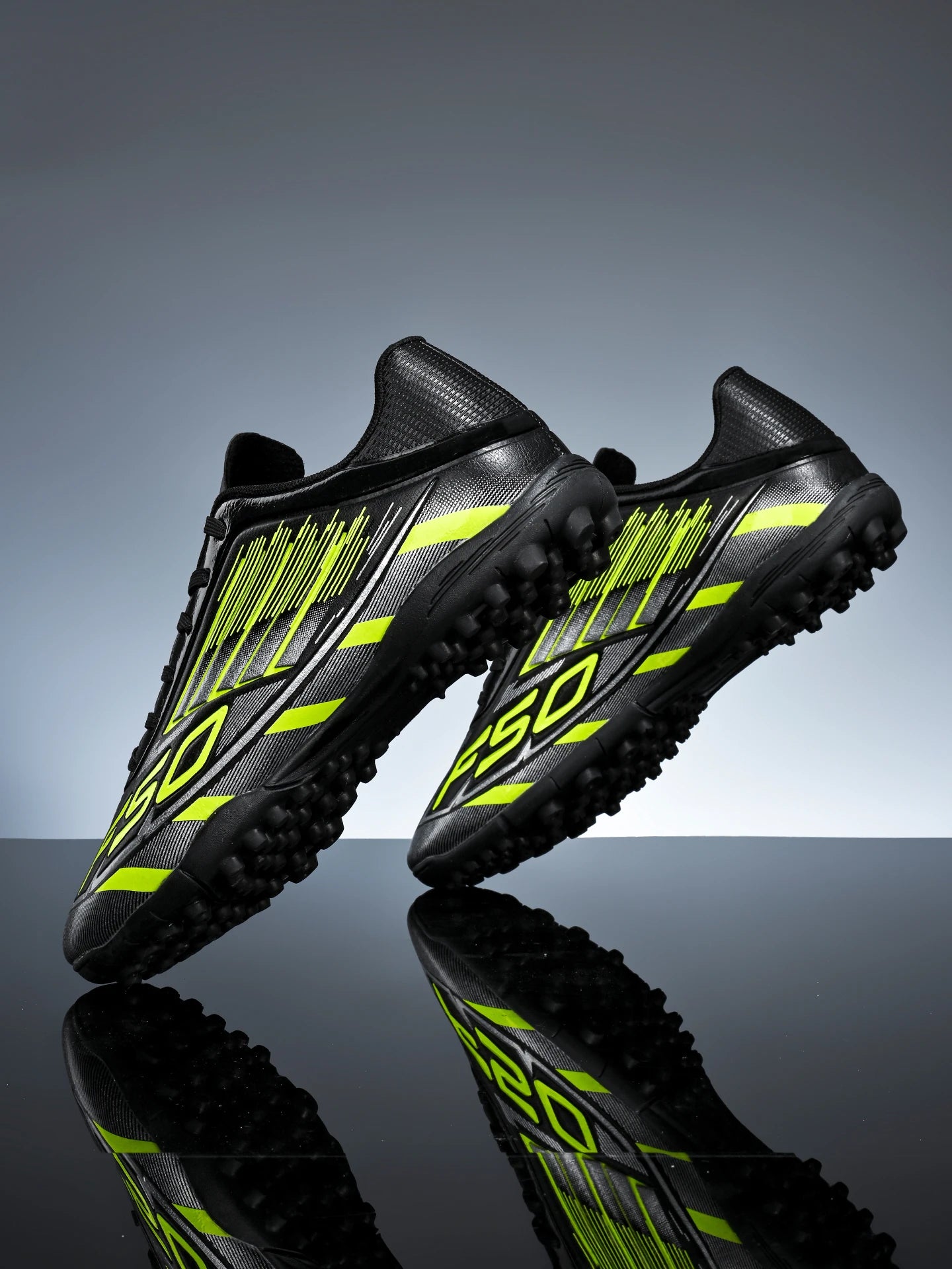 TF Soccer Cleats Men Women Kids PU Synthetic Upper Rubber Outsole Wear-Resistant Non-Slip Training Shoes