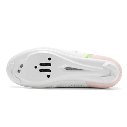 Road Cycling Shoes Flats Cleats Shoes Speed Cycling Sneakers Men’s Bike Shoes Women’s Self-Locking Non-slip Mountain Bicycle SPD Shoes