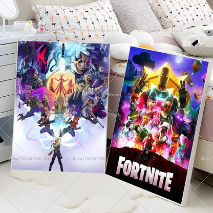 F-Fortnites-Game beliebtes Poster, selbstklebender Kunst-Wandsticker aus wasserfestem Papier für Café, Bar und Zimmerdekor