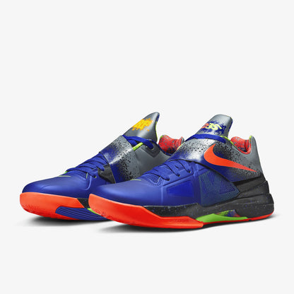 Nike aidot KD 4 NERF miesten matalat, iskunvaimentavat ja käytännölliset koripallokengät FQ8180-400