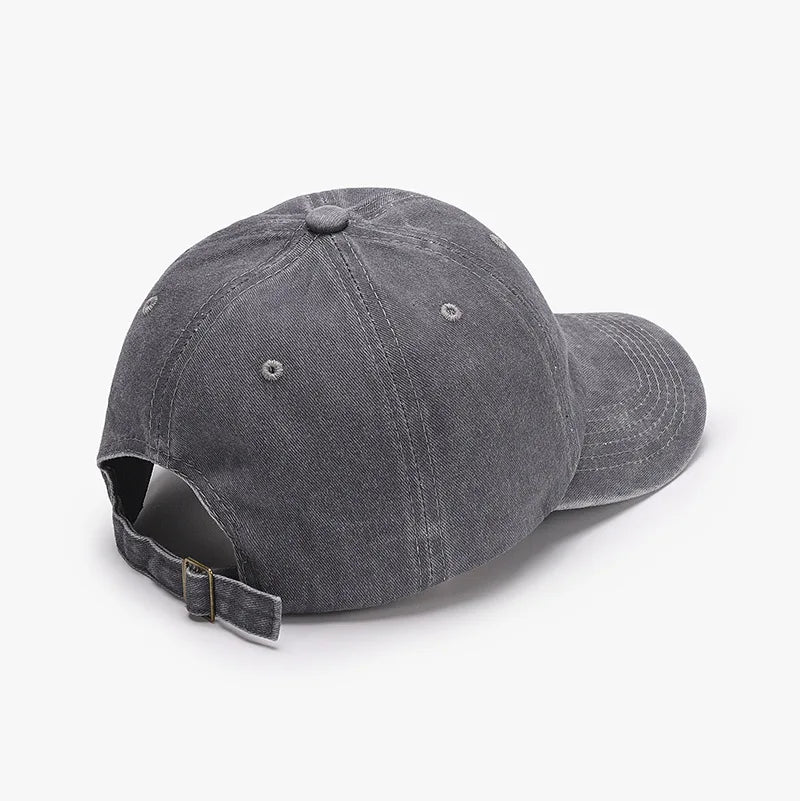 Baseballpetten voor heren en dames, zacht katoen, gewassen, zacht, verstelbaar, zonnekapje, dad cap, hoeden voor jongens en meisjes, borduurontwerp met de Magere Hein, Japan