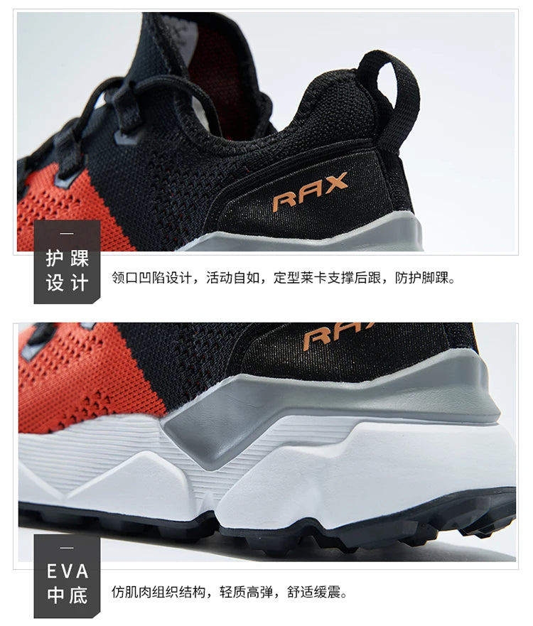 RAX Outdoor Breathable Hiking Shoes for Men Lightweight Walking Trekking Wading Shoes Sport Sneakers Men Outdoor Sneakers Male