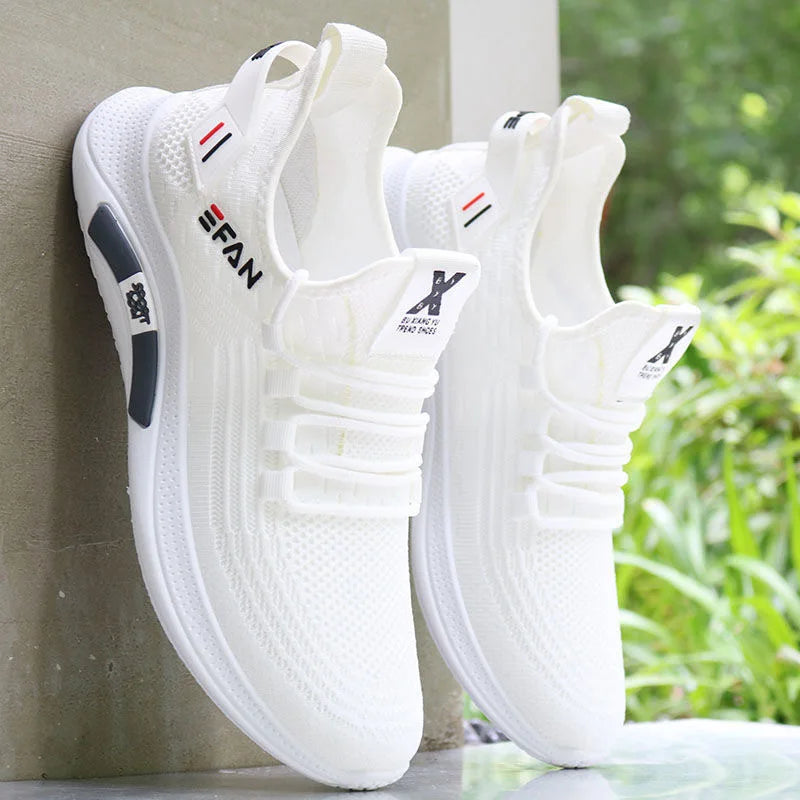 2025 hommes chaussures décontractées pour l'extérieur confortable Air maille chaussures été respirant hommes mocassins large sans lacet chaussures de marche hommes