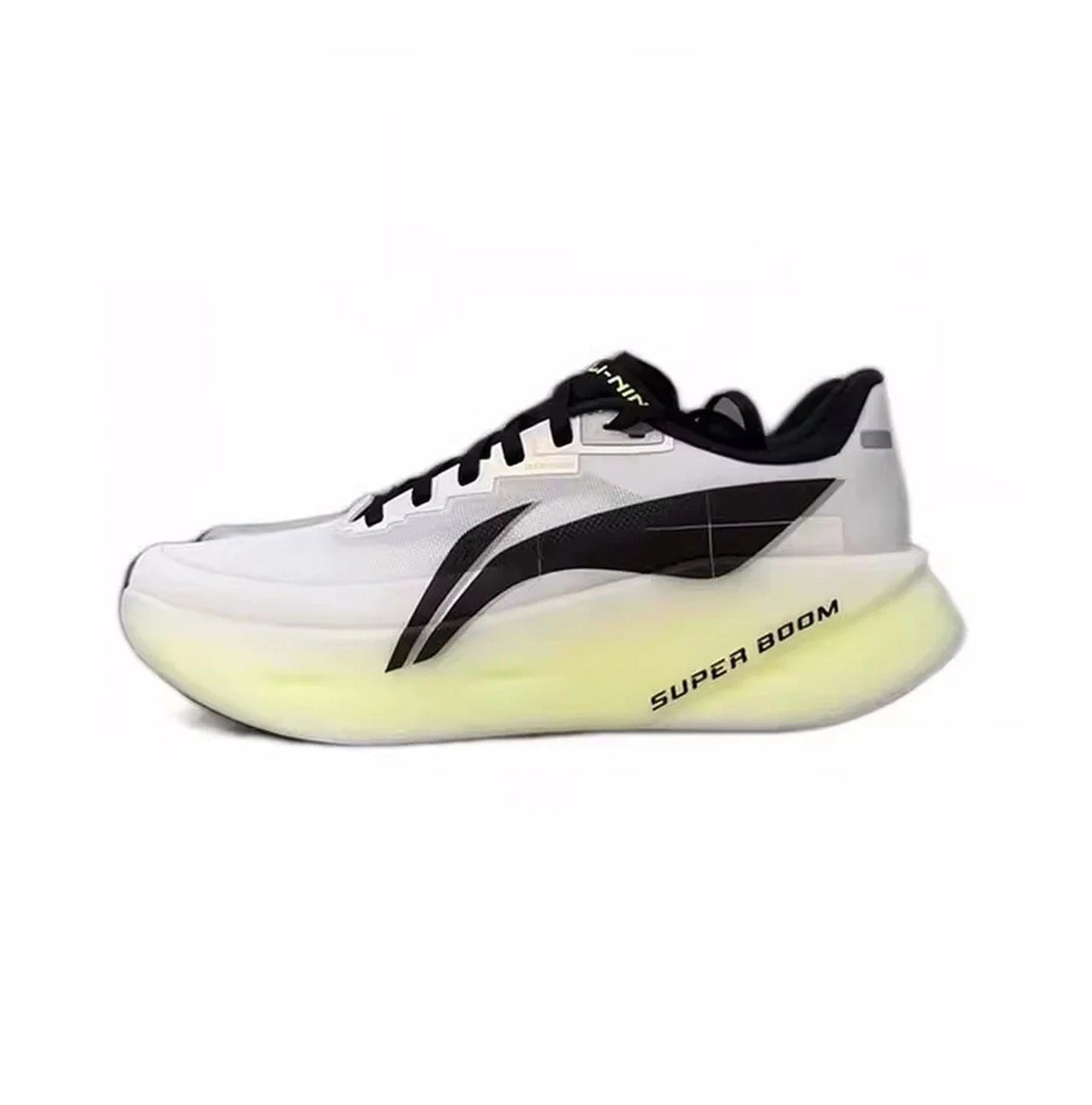 Li-Ning Herren-CHAOYING PRO Dämpfende Laufschuhe BOOM FIBER Atmungsaktiv Leicht Rebound LiNing Tägliche Sportschuhe ARBW003