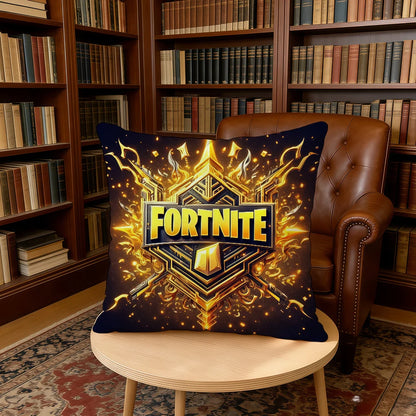 F-FORTNITE-ES Game cushion cover Home Office Birthday Anniversary Gifts Soft Skin Friendly Cushion Cover
