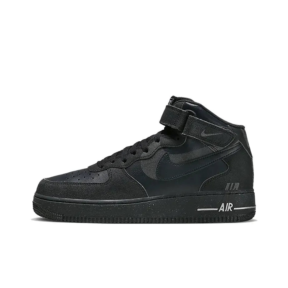 Nike Air Force 1 Mid Unisex-sneakers – klassiskt ankelstöd, dämpad komfort för mångsidig användning hela dagen DD9625-100
