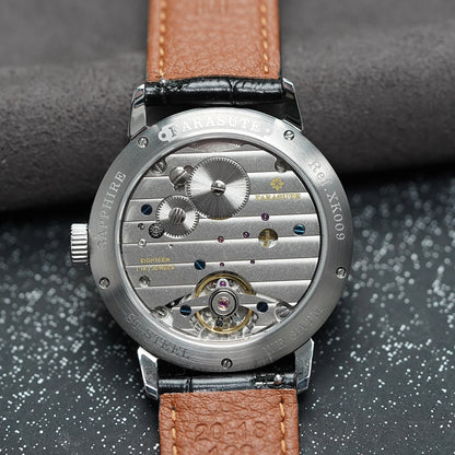 FARASUTE 2026 Fashion Power Reserve 80 Hours Hangzhou Customized Movement Manual Mechanical Watch for Men Sapphire Crystal watch