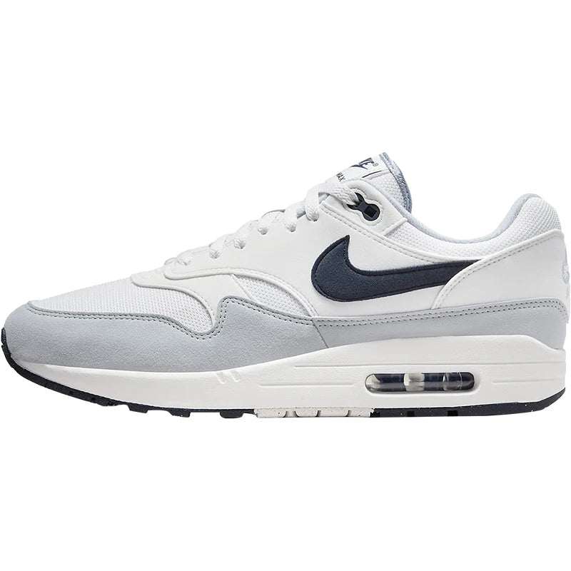 Nike alkuperäinen Air Max 1 miesten matalavartinen ilmatyynyllinen retro-urheilukenkä FD9082-002