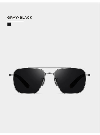 Ochelari de soare polarizați pentru bărbați CAPONI, Seiko, din titan pur, fotocromatici, pentru activități în aer liber și conducere, UV400, ochelari de soare de marcă originală BS50004