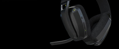 BINNUNE BW06 Casque Gamer Sans Fil Bluetooth 2.4GHz avec Micro pour PS5 PS4 PC Mac PlayStation, Headset Stéréo pour Joueurs
