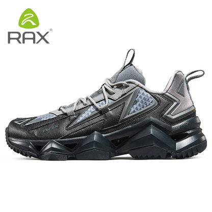 Rax Men's Waterproof Hiking Shoes Breathable Hiking Boots Outdoor Trekking Sports Sneakers Tactical Shoes