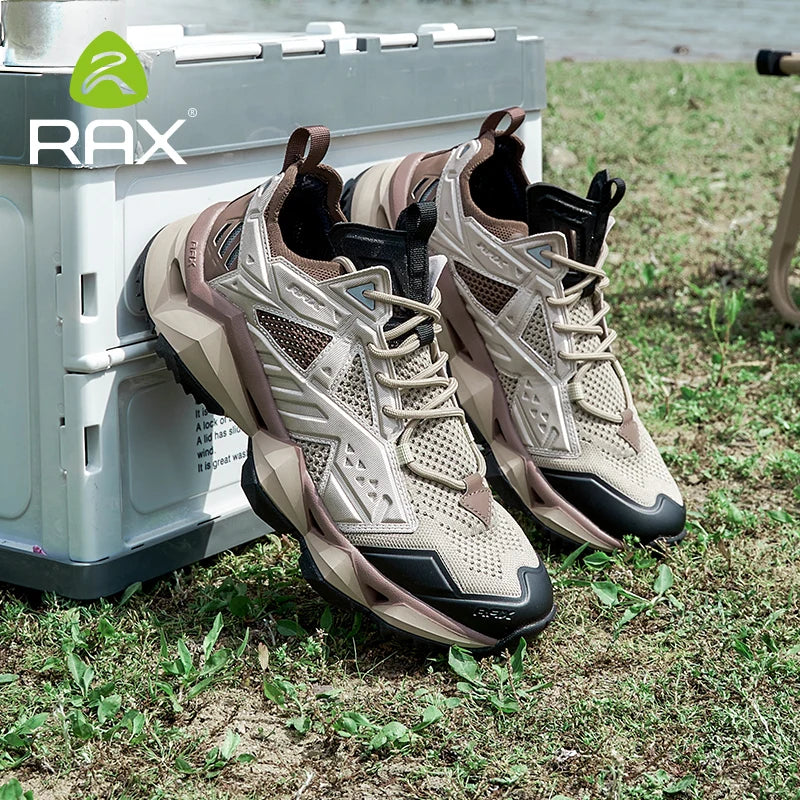 Rax Men's Hiking Shoes Breathable Hunting Boots Outdoor Sports Mesh Sneakers Lightweight Mountain Casual Trekking Shoes for Men