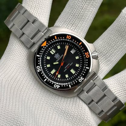 STEELDIVE SD1970C Classic Ceramic Bezel 200M Water Resistant Sapphire Glass AR Coating Mens Automatic Watch NH35 Dive Watches