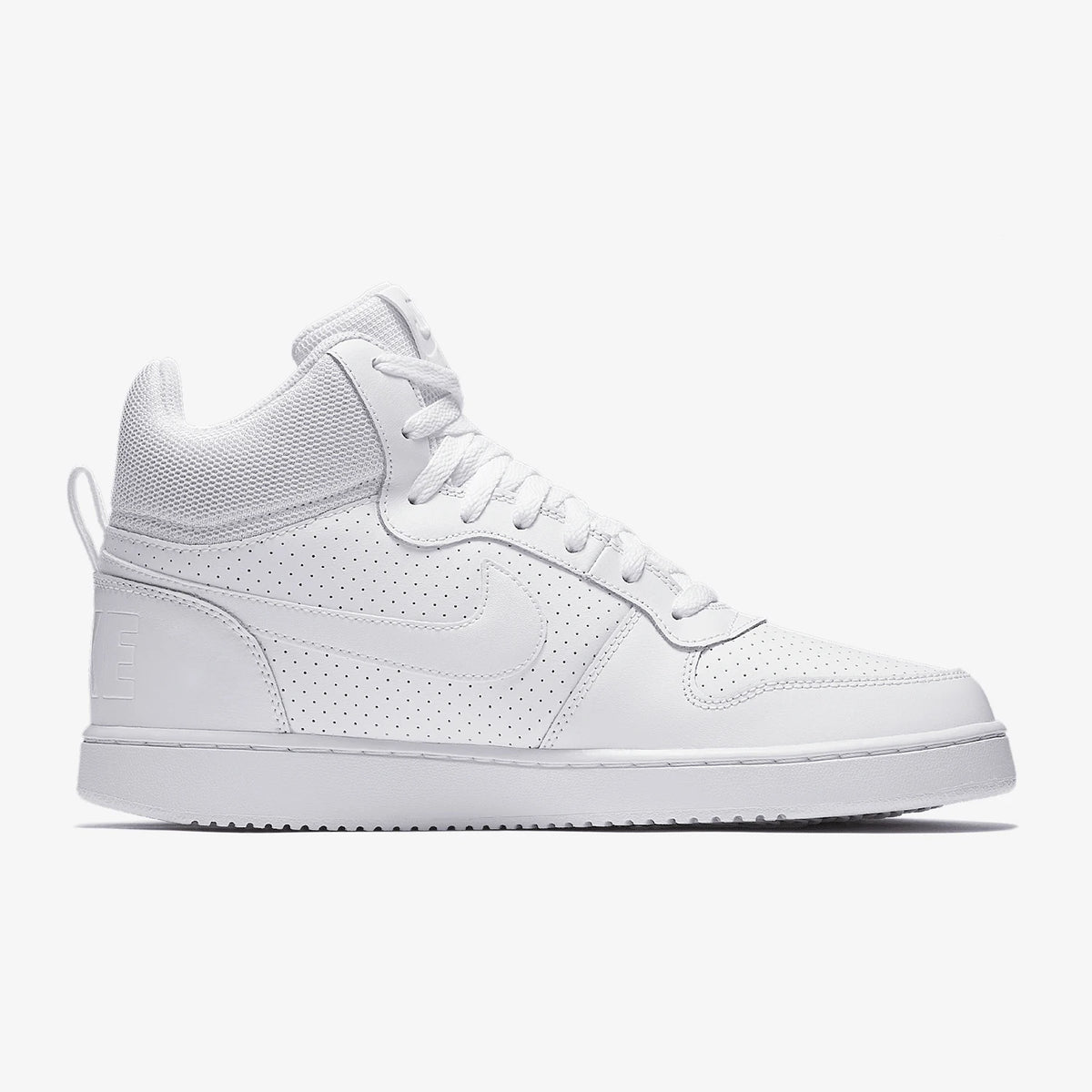 Baskets casual montantes pour homme Nike COURT BOROUGH MID authentiques, blanc pur, 838938-111