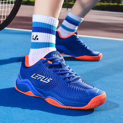 Men’s and Women’s Badminton Shoes Anti-Slip Table Tennis Sneakers Outdoor Professional Athletic Sports Trainers