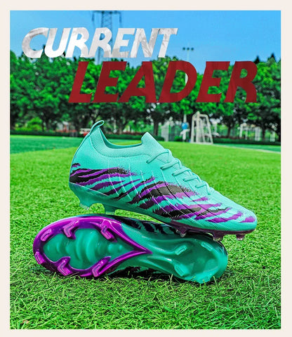 New Men Football Boots Sport Soccer Shoes Match Unisex Ultralight Cleats Comfortable Non-Slip Outdoor Adult Grass High-quality