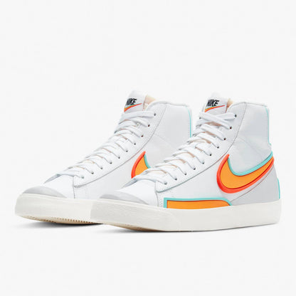 Nike, chaussures de sport et de loisirs à tige haute pour femmes, modèle BLAZER MID77, DC1746-100.