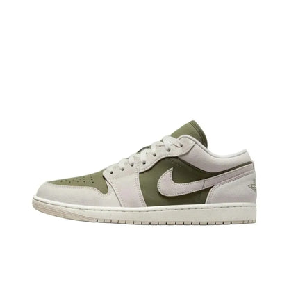 Nike Air Jordan 1 Low unisex-koripallokengät, pehmustettu mukavuus ja kevyt tuki urheiluun ja vapaa-aikaan HQ3440-101