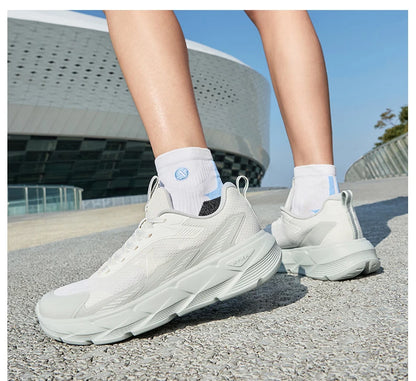 Xtep Light Joy 2 Women's Running Shoes 2025 Spring Shock-Absorbing Non-slip Wear-Resistant Lightweight Sports Shoes 875118110015