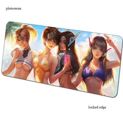 overwatch padmouse HD print gaming mousepad game 900x400x3mm mouse pad gamer computer desk cheapest mat notbook mousemat pc