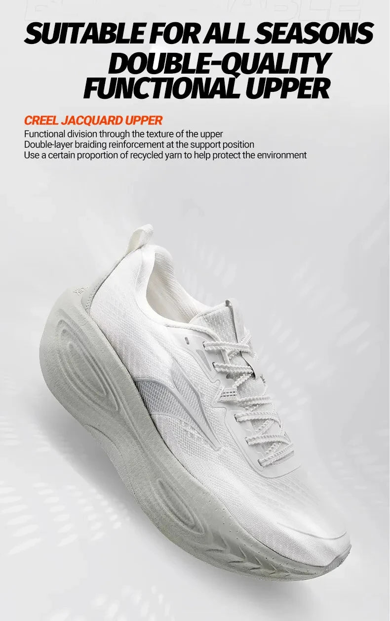 Sapatilhas de Running para Homem 361 Degrees PopBlaze 5 — Novo Amortecimento, Sola Grossa, Respiráveis, Antiderrapantes, para Jogging ao Ar Livre — Sneakers Masculinos 672532212