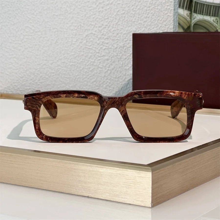 JMM BELVEDERE Design Luxury Brand Men Sunglasses Women Thick Acetate Style Trendy Oval UV400 Outdoor Trendy Fashion Eyewear