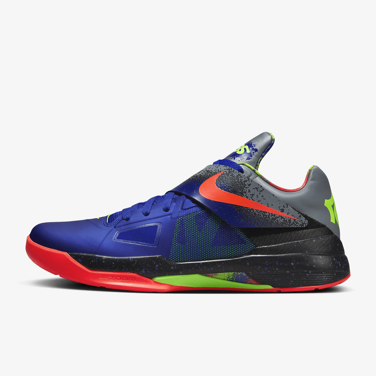Nike aidot KD 4 NERF miesten matalat, iskunvaimentavat ja käytännölliset koripallokengät FQ8180-400